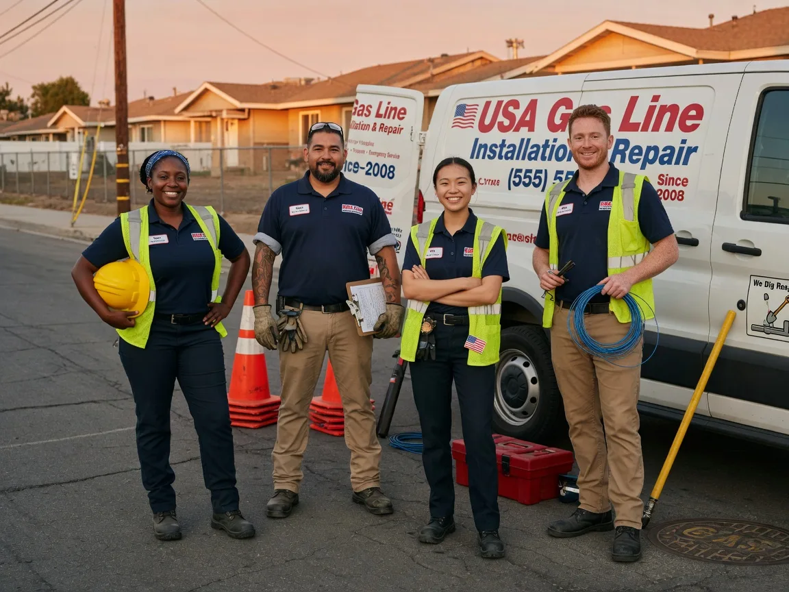 Gas Line Installation company in Nezperce, ID